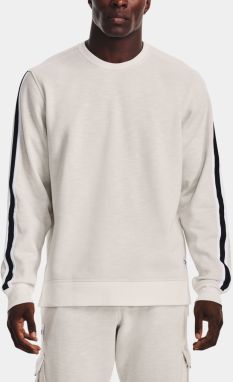 Under Armour Sweatshirt UA Essential Heritge Flc Crw-WHT - Mens