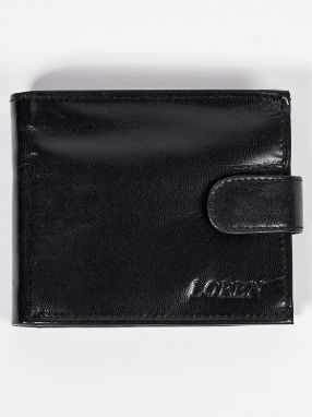 Black shelovet men's wallet