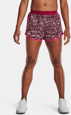 Under Armour Shorts UA Fly By 2.0 Printed Short -PNK - Women