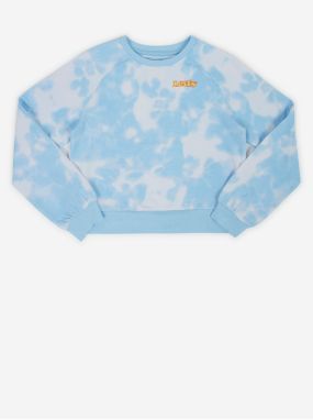 Levi's White-Blue Kids Batik Sweatshirt Levi's® - Girls