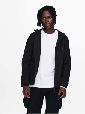 Black Light Hooded Jacket ONLY & SONS Wang - Men