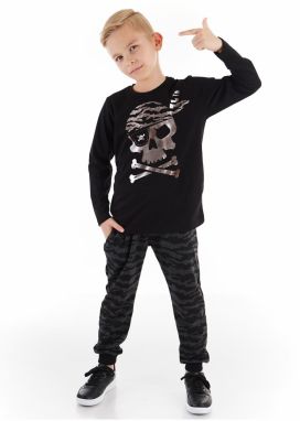 mshb&g Pirate Skull Boy T-shirt Trousers Set