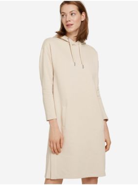 Cream Women's Sweatshirt Dress Tom Tailor - Women