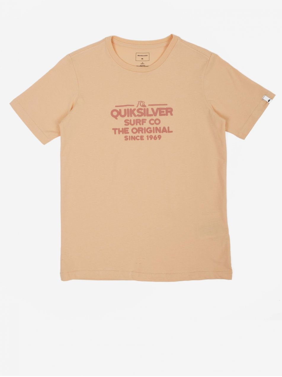 Orange Boys' T-Shirt Quiksilver - unisex