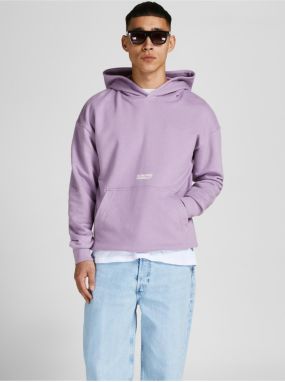 Jack & Jones World Wide Purple Hoodie - Men