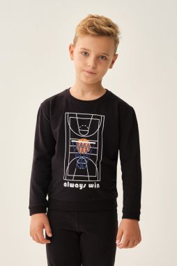 Dagi Boys Black Sweatshirt