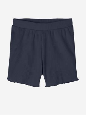 Dark Blue Girly Rib Shorts name it Tara - unisex