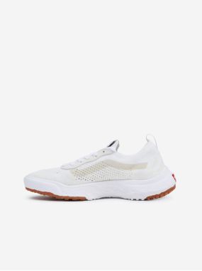 White Women's Sneakers with Leather Details VANS Ultra Range - Women