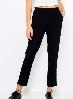 Black shortened trousers CAMAIEU - Women