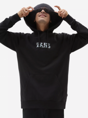 Men's Black Hooded Sweatshirt VANS Crossbones - Men's