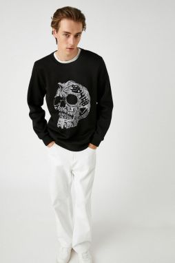 Koton Men's Black Sweatshirt