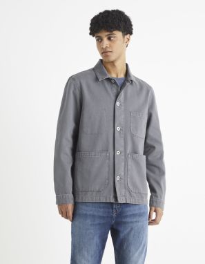 Celio Cotton Jacket Bucaps - Men