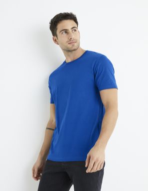 Celio Cotton T-Shirt Tebase - Men