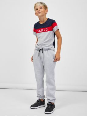 SAM73 Kids ́s light grey heather sweatpants SAM 73 Riardin - Boys