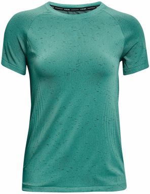 Under Armour Women's T-Shirt Seamless Run SS-GRN XS