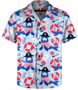 Mr. GUGU & Miss GO Kids's Shirt SH-K1607