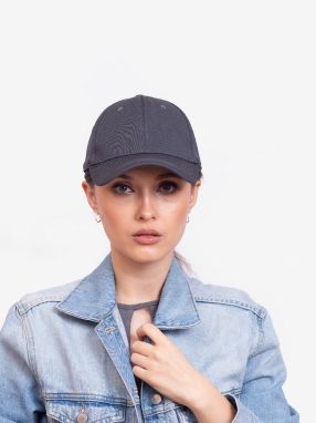 Women's baseball cap Shelovet dark gray