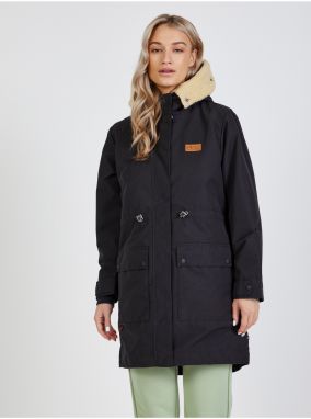 Black Women's Parka Hooded Picture - Women