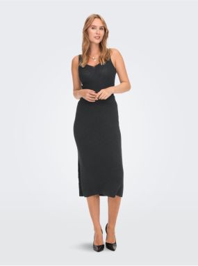 JDY Black Sweater Midi Skirt Jaqueline de Yong Liva - Women