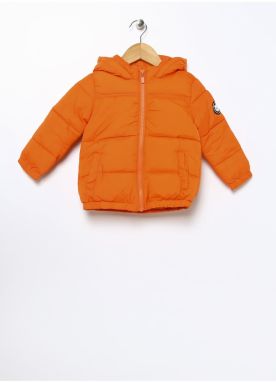 Koton Baby Orange Coat 3wmb20011tw