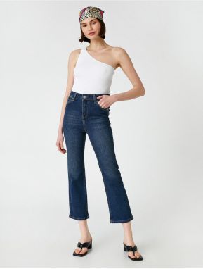 Koton Kick Flare Jeans - Victorian / Crop Jeans