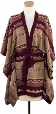 Art Of Polo Woman's Poncho Sz15180