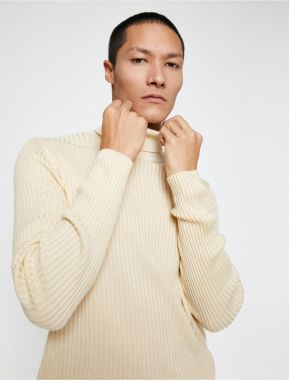 Koton Slim Fit Turtleneck Sweater