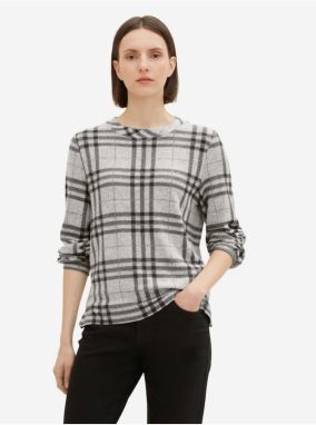 Tom Tailor Womens Plaid T-Shirt - Women