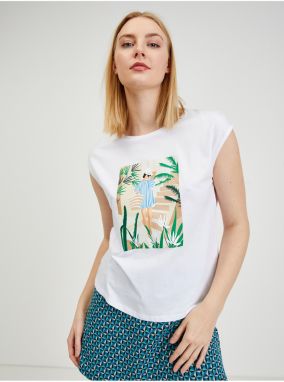 White Women's T-Shirt ORSAY - Women