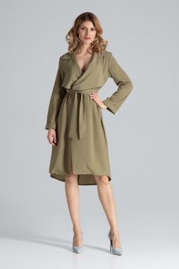 Figl Woman's Dress M464 Olive
