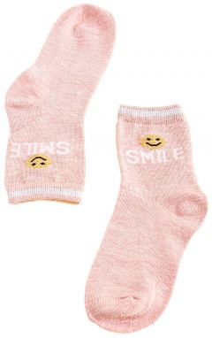 Children's socks Shelvt pink Smile