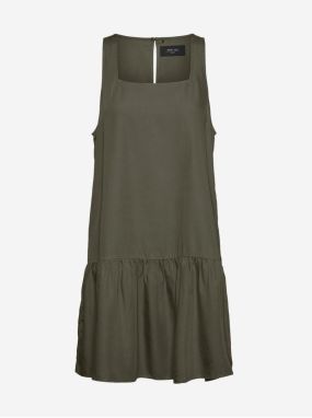 Dark Green Dress Noisy May Emilia - Women