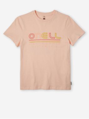 ONeill Light Pink Girly T-Shirt O'Neill All Year - Girls