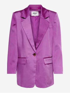 Purple Women's Satin Jacket ONLY Lana - Women