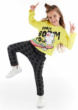 mshb&g Boom Boom Cat Girl's T-shirt Trousers Set