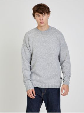 Light gray men's brindle sweater Tom Tailor Denim - Men