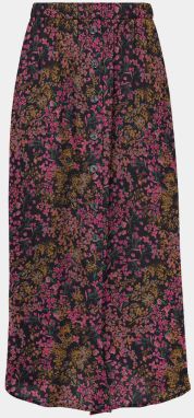 Pink-blue floral midi skirt ONLY - Ladies