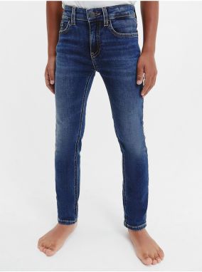 Dark Blue Boys Slim Fit Jeans Calvin Klein Jeans - Boys