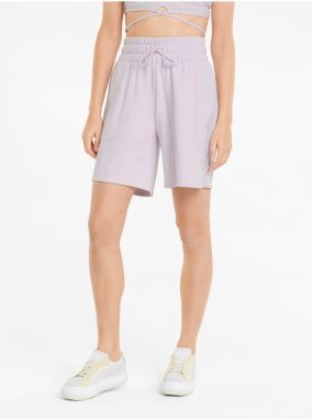 Light purple Puma Womens Shorts - Women