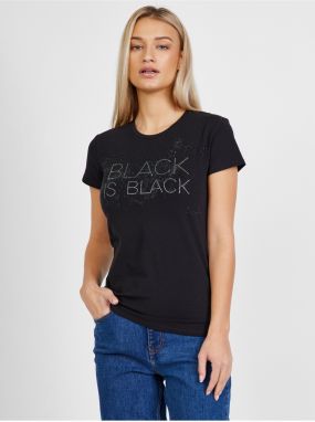 Black Women's Patterned T-Shirt Liu Jo - Women