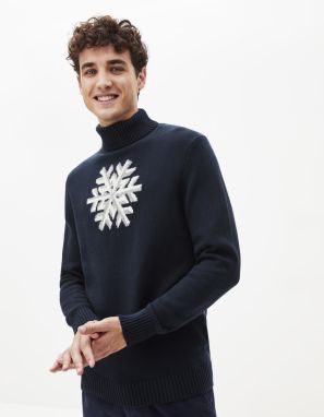 Celio Sweater with turtleneck Peneige - Men