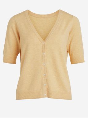 Yellow Cardigan VILA Comfy - Ladies