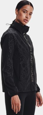 Under Armour Jacket UA Rush Woven Print FZ-BLK - Women