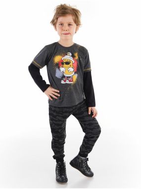 mshb&g Spray Camouflage Boy's T-shirt Trousers Set