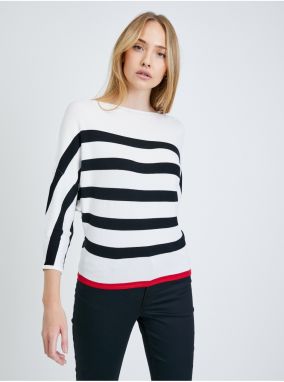 Black-cream striped sweater ORSAY - Women