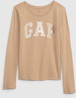 Children's organic T-shirt with GAP logo - Girls