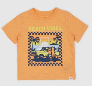 GAP Kids T-Shirt Beach Vibes - Boys