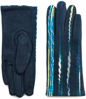 Art Of Polo Woman's Gloves rk20315 Navy Blue