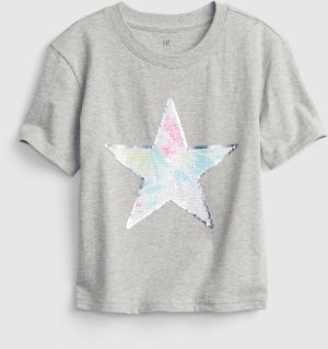 GAP Children's T-shirt star from sequins - Girls