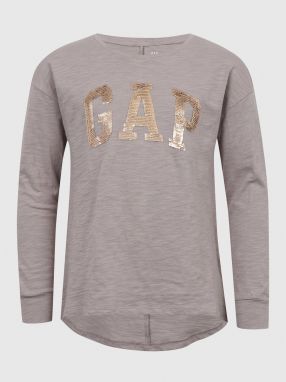 GAP Children's T-shirt with sequined logo - Girls